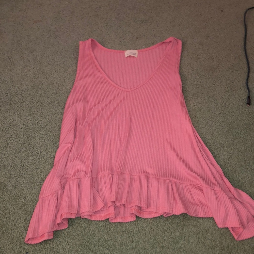 NEVER WORN Pink tank top